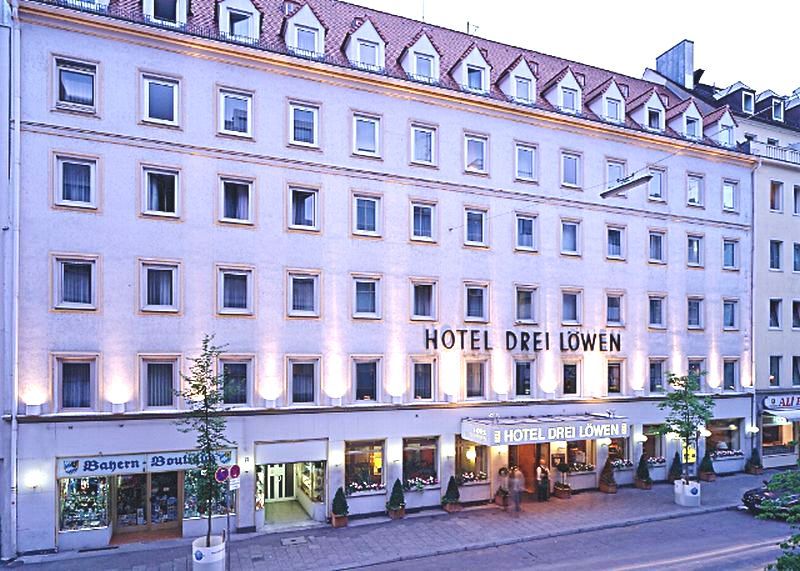 Drei Loewen Hotel München Buitenkant foto