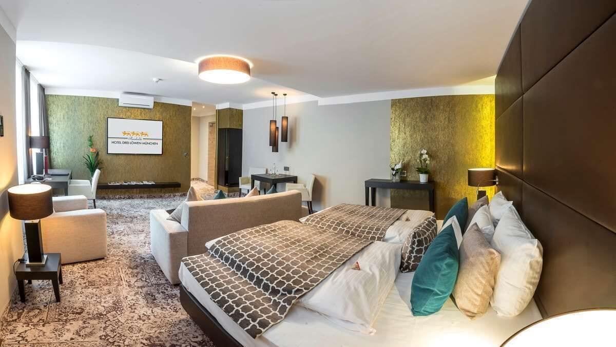 Drei Loewen Hotel München Buitenkant foto