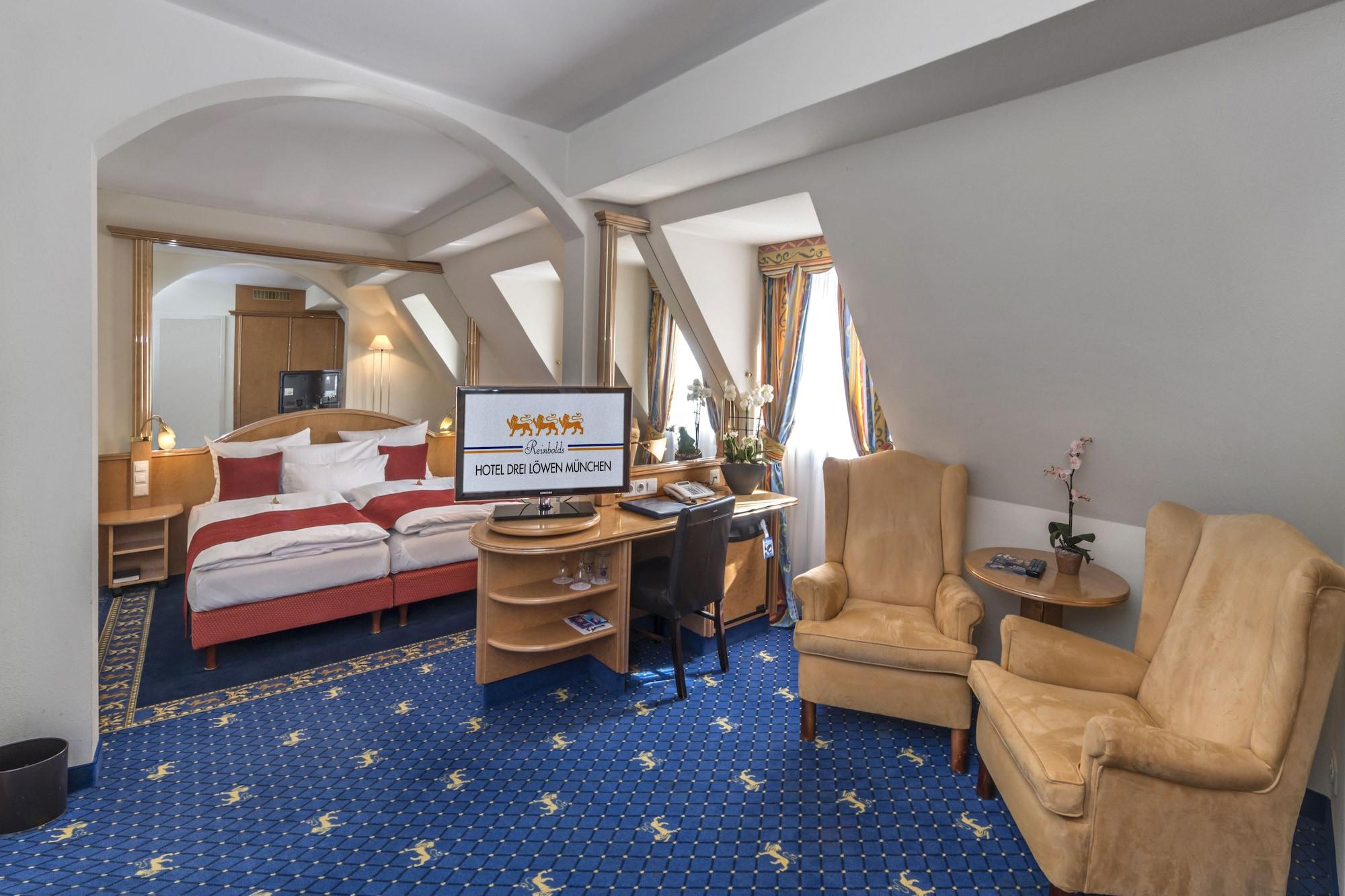Drei Loewen Hotel München Buitenkant foto