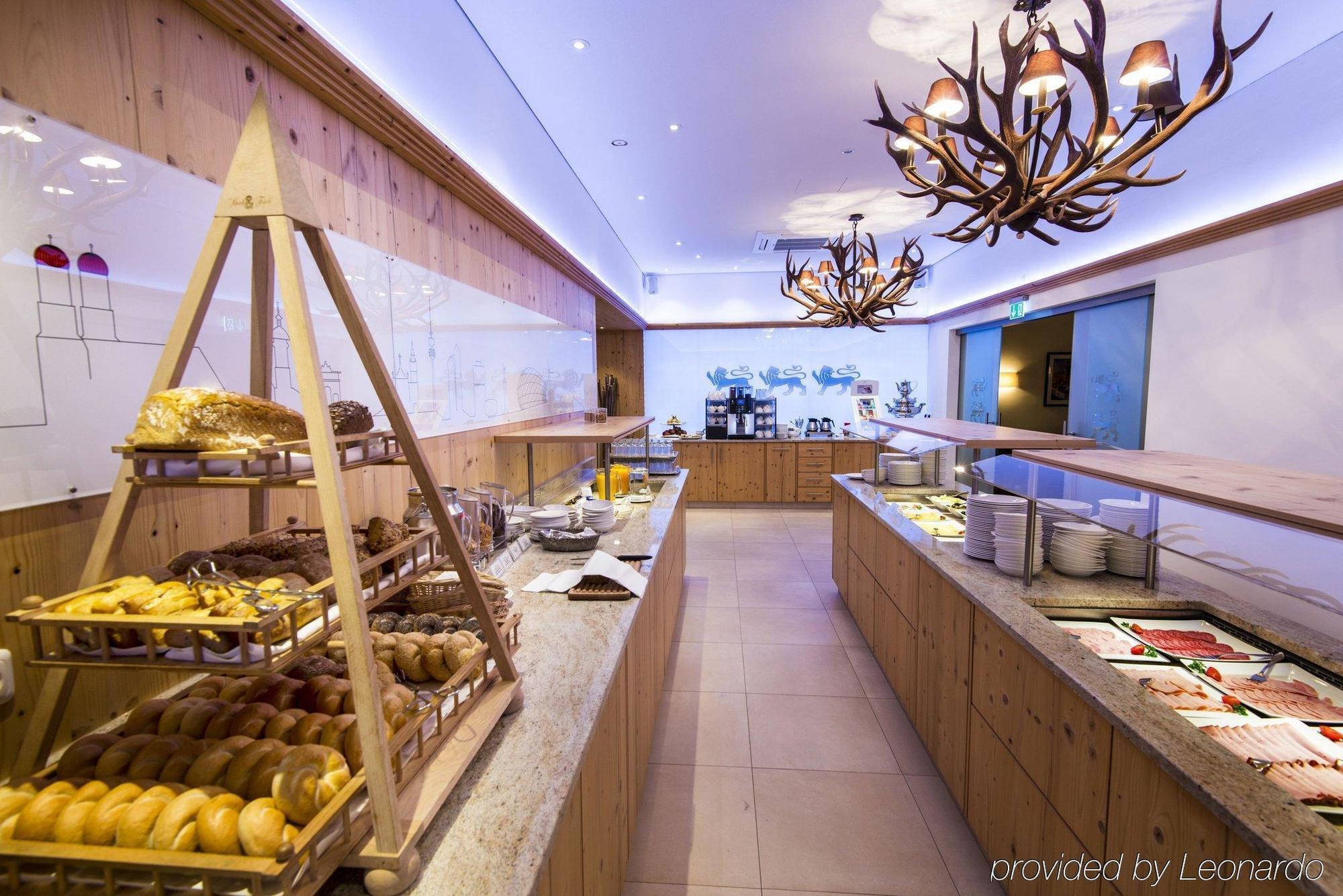 Drei Loewen Hotel München Restaurant foto