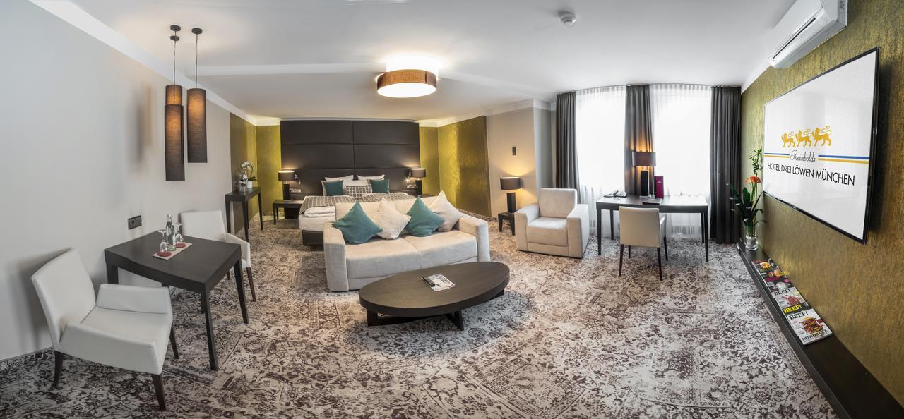Drei Loewen Hotel München Buitenkant foto
