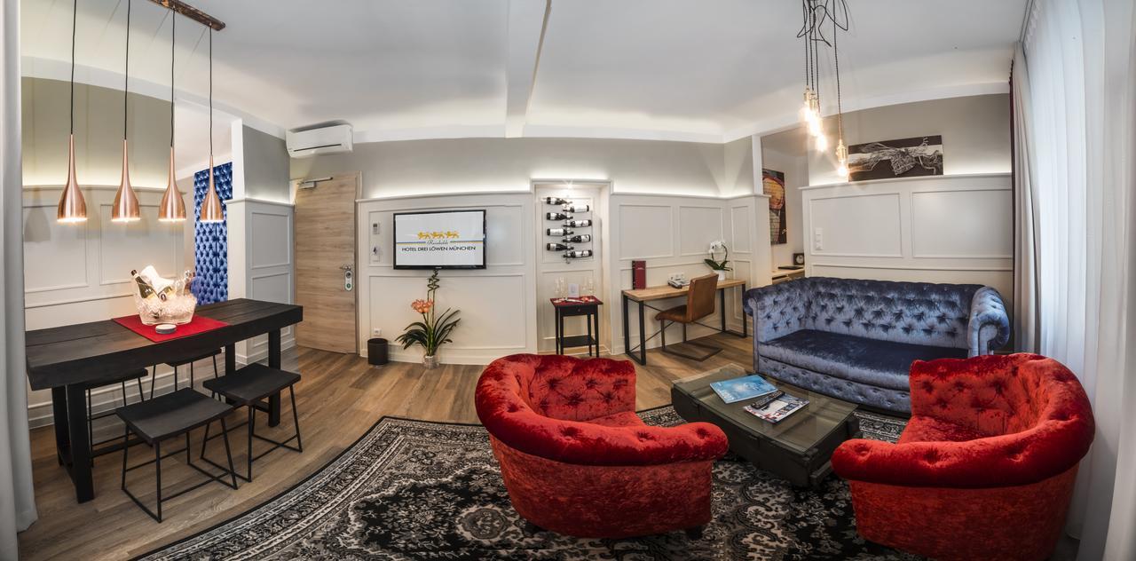 Drei Loewen Hotel München Buitenkant foto