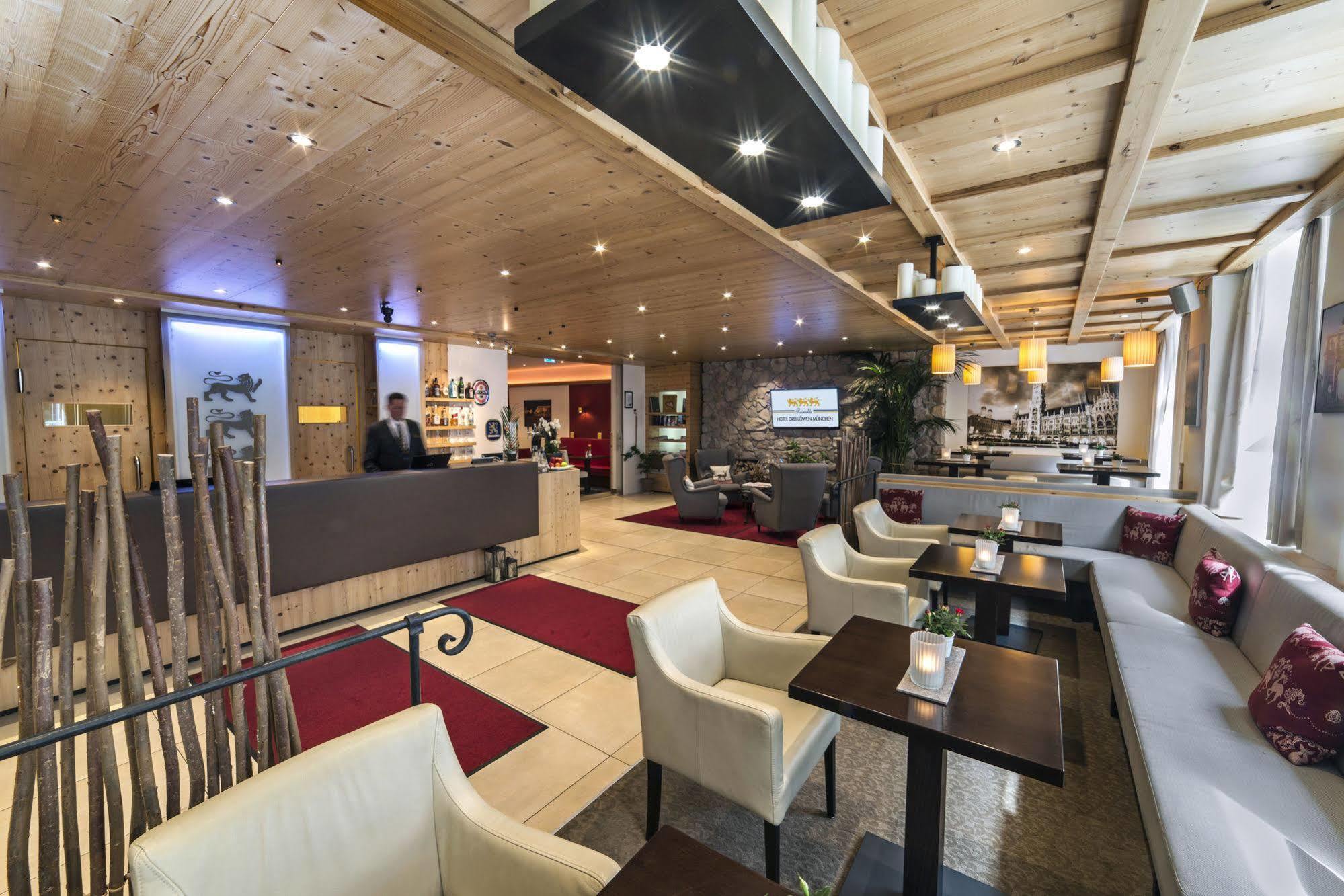 Drei Loewen Hotel München Buitenkant foto